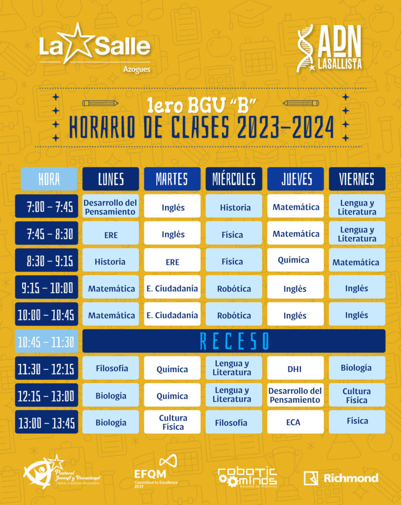 HORARIOS